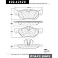 Centric Parts CTEK Brake Pads, 102.12670 102.12670